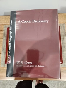 A Coptic Dictionary - W. E. Crum - New - Picture 1 of 2
