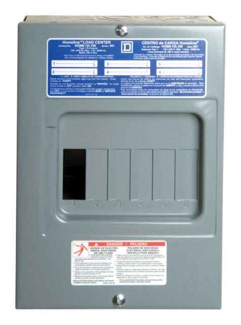 Square D Surface Load Center - HOM612L100SCP