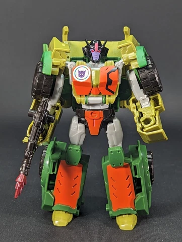 Transformers Adventure Gregevor complete Takara TAV-08 RID 2015 Deluxe Class Cover