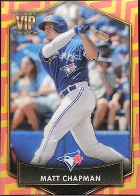 MATT CHAPMAN 2022 Topps Transcendent Collection VIP PARTY #1/1 Blue Jays Giants - Image 1 of 2