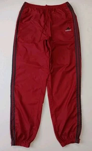 Pantalones cortavientos Adidas vintage de nailon talla grande con cordón  - Imagen 1 de 13