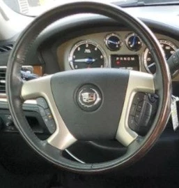 2013-2014 Cadillac Escalade ESV LH Driver Steering Wheel Airbag OEM - Image 1 of 3