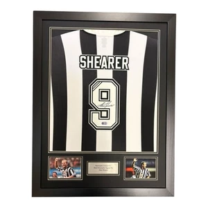 Alan Shearer signed shirt FRAMED PROOF ACG JERSEY Newcastle United Utd - Picture 1 of 4