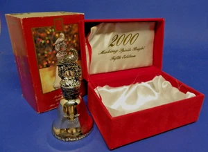 Madison Avenue versilberte Taube auf einem Kranz Glocke 2000 mit Original Box - Bild 1 von 7