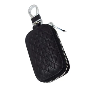 1pc Universal Car Key Bag Keyring Pouch Car Key Holder Waist - Picture 1 of 11