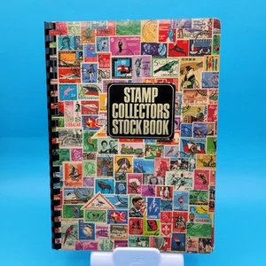 Stockbook francobolli vintage da collezione anni 70 Stamp-O-Mat made in w Germany con francobolli - Foto 1 di 14