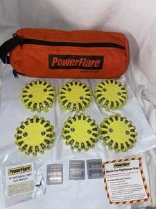 Powerflare PF-200 Soft Pack Confezione 6 Batterie LED Rosso CR123 Incluse SP60-R-Y - Foto 1 di 14
