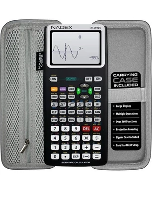 Student-Friendly Scientific Calculator with Graphing Functions & Battery Support - Image 1 of 4