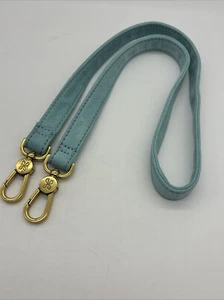 Hobo International Crossbody Strap Replacement- Teal Leather Gold Clasp - Picture 1 of 8