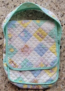 Vintage 1982 Cabbage Patch Kid Cloth Diaper Bag A - Picture 1 of 8