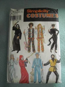 8871 Dr Ninja Cat Hippie Wizard Simplicity Pattern Costume Uncut XS-XL Adult OOP - Picture 1 of 4