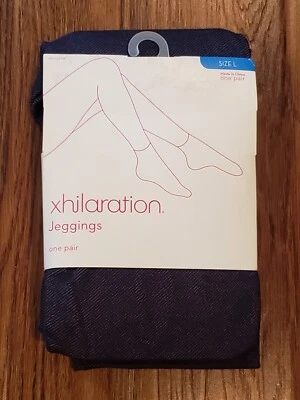 Xhilaration Leggings Súper Suaves Juniors Cintura Elástica Elástica Jean Talla L 11-13 Foto 1 de 4