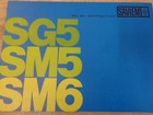 CATALOGUE CAMION SAVIEM - SG5 - SM5 - SM6  - BROCHURE - PROSPECTUS - RENAULT
