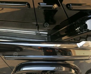 W464 G500 G63 side molding trim kit cover Fit benz G class 10 pcs black - Picture 1 of 4