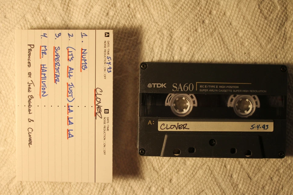 Clover - EP US orig' private demo  cassette 1989 Alternative GRUNGE TESTED  - Image 1 of 1