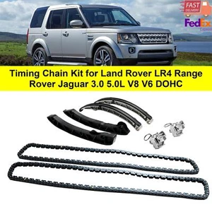 Timing Chain Kit for Land Rover LR4 Range Rover Jaguar 3.0 5.0L V8 V6 DOHC - Picture 1 of 18