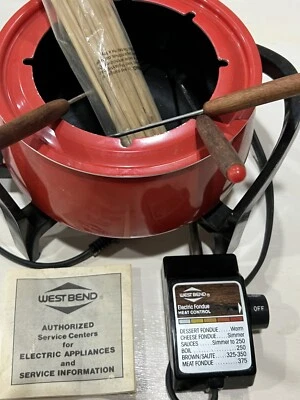 Conjunto de fondue West Bend elétrico 2 qt - Imagem 1 de 3
