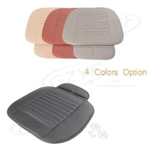 Car PU Leather Bamboo Charcoal Seat Cover Breathable Pad Chair Custion Universal