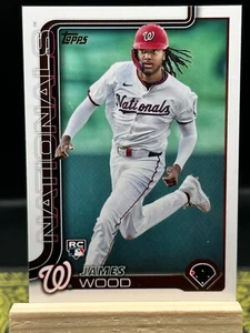 2025 Topps Series 1 - James Wood RC - 181 - Bild 1 von 2