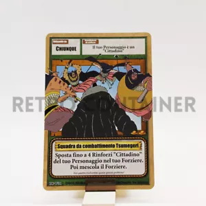 Card ONE PIECE TCG 2004 Vintage Bandai - RK-W31 Squadra da Combattimento Tsumege - Foto 1 di 1