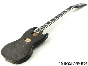 Gibson USA SG Modern BODY & NECK American Nitro Transparent Black Fade - Picture 1 of 9