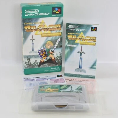 1.2 Ver ZELDA The Legend of Triforce Super Famicom Nintendo 2217 sf - Image 1 of 4