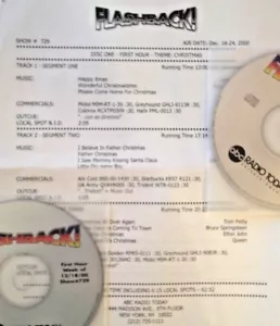 RADIO SHOW: FLASHBACK (2 HR) 3/24/03 DOORS,NEIL YOUNG,FOREIGNER,BEATLES,LOU REED - Picture 1 of 1