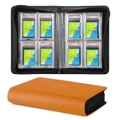 Graded Card Slab Sleeves Binder für PSA Size and Ähnlich Karten mit Hüllen Bi... - Bild 1 von 4