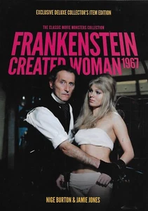 Classic Movie Monsters Guide Book UK Frankenstein Created Woman Hammer OOP MINT - Foto 1 di 2