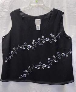 R&M Richards - Blusa para mujer 20WP/pantalón 16WP negra - Blusa y pantalón de dos piezas - Imagen 1 de 6