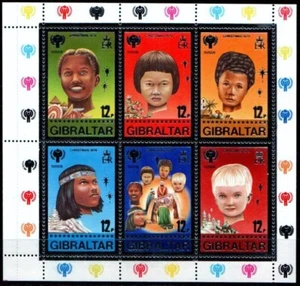 GB GIBRALTAR 1979 Christmas Year of the Child SG 423/8 MNH XMAS NOEL WEIHNACHTEN - Picture 1 of 1