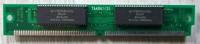 Toshiba THM3220C5BS-70 SMA72, SIMM-72 2M X 32 EDO DRAM MODULE, 70 ns, SMA72 - Image 1 of 2