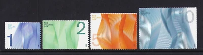 2012 US Waves of Color Set of 4 - 4717 $1 4718 $2 4719 $5 4720 $10 MNH - Image 1 of 2