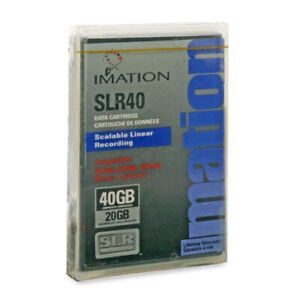 CASSETTA DATI IMATION SLR40 (40/20gb Data Tape Cartridge) NUOVA