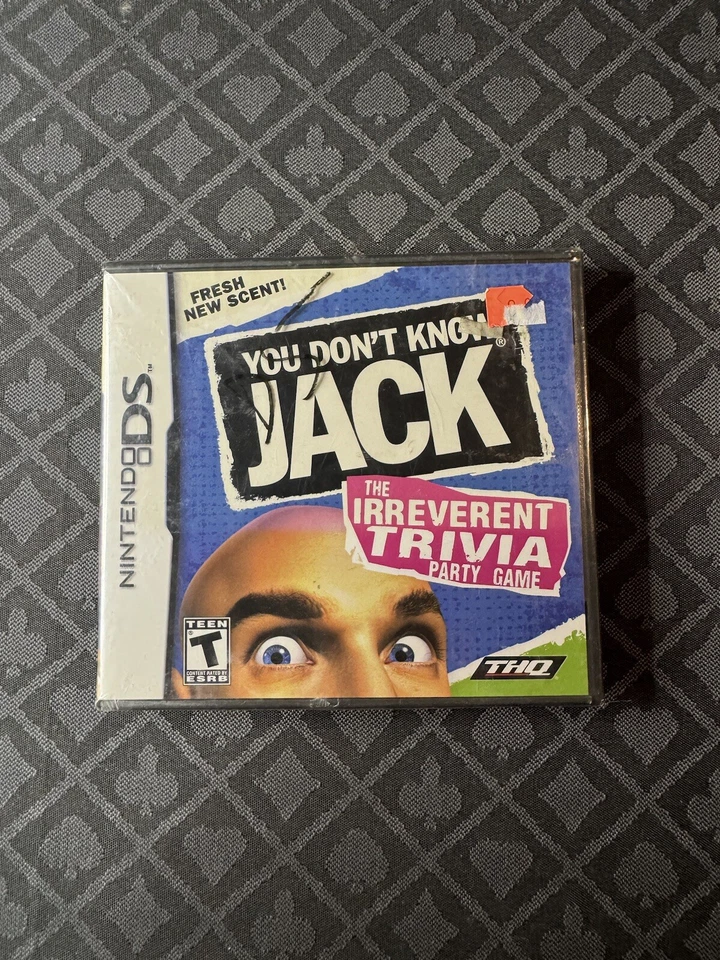 NINTENDO DS NDS TRIVIA GAME YOU DON'T KNOW JACK NEW SEALED (crack In Wrap) - Image 1 of 1