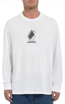 Volcom Stairway LST Langarmshirt Weiß Gr.XL - Bild 1 von 2