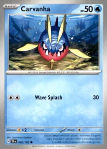 SV05: Temporal Forces #042/162 Carvanha - Picture 1 of 1