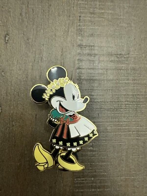 Disney Pin 2024 D23 DEC Minnie Mouse City Outfits Germany Mystery LE 400 - Image 1 of 2