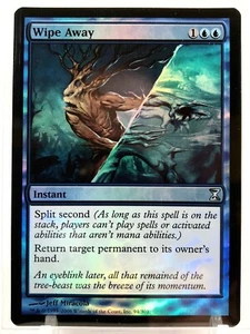 MTG Time Spiral Wipe Away Foil 1x Near Mint - Picture 1 of 2