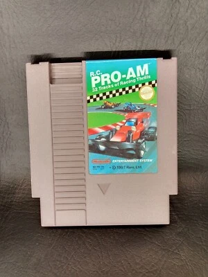 R.C. PRO-AM (Nintendo NES, 1987) GAME CARTRIDGE ONLY - Image 1 of 4