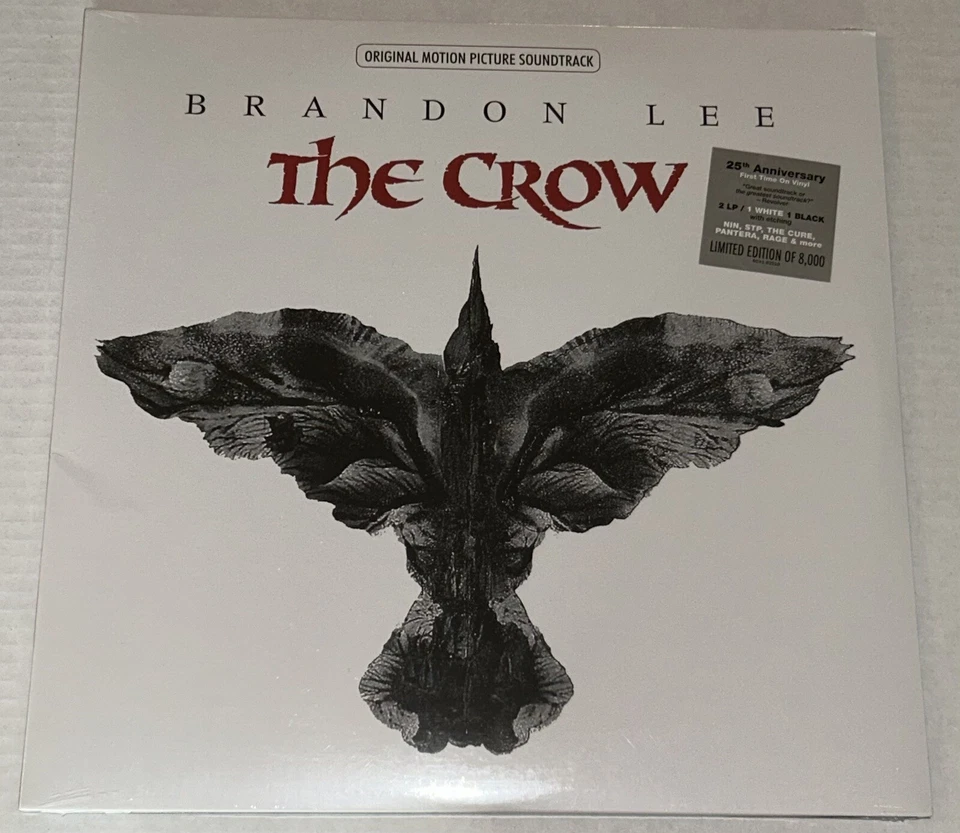 2019 RSD The Crow 1994 Etched Movie Soundtrack 2 X LP. SEALED! Limited 8000 🔥 - Image 1 of 2
