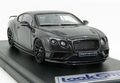 Bentley Continental Supersports 2017 Dark Grigio IN Metallo Looksmart LSBT012A 1 - Immagine 1 di 4