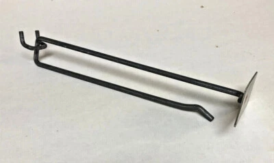 Peg Hook Display Pegs Price Tag Holder 12 Count 8" Long Commercial Slat Wall - Image 1 of 4