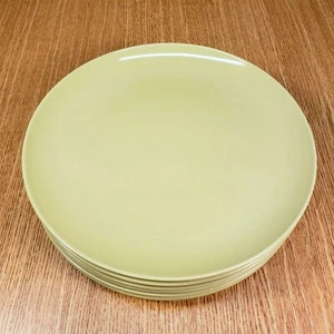 Platos de cena IKEA Fargrik verde lima 103⁄4"" 12011 (lote de 5) *XLNT USADOS EN EXCELENTE CONDICIÓN* - Imagen 1 de 1
