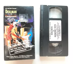 Dollman vs. Demonic Toys VHS 1993 Promo Only - Picture 1 of 2