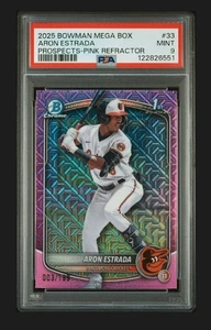 REFRACTOR MOJO ROSA AARON ESTRADA/199 Baltimore Orioles2025 Bowman Mega#BCP-33 - Imagen 1 de 2