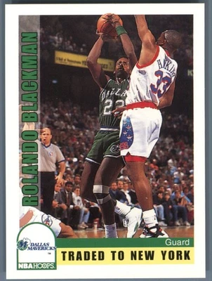 1992-93 Hoops #45 Rolando Blackman - Image 1 of 2