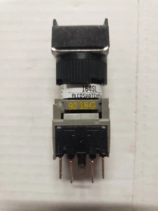NEW Alcoswitch 164SL Industrial Pushbutton Switch 16 mm, Momentary, Square - Picture 1 of 4