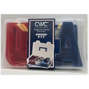 CWC Cook with Color Patriotic USA Perfekte Snackbox für unterwegs NEU! - Bild 1 von 3