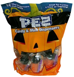 HALLOWEEN PEZ PARTY BAG~Set of 12~Individually Wrapped Mini Pez Dispensers 2025 - Picture 1 of 2